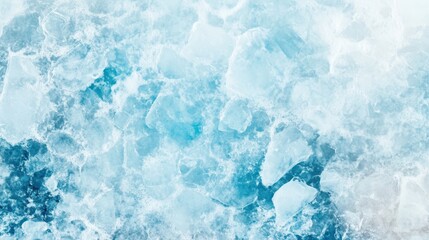 Obraz premium Abstract, textured pale blue background resembling brush strokes with feather-like details. A cool, calming composition with subtle shades.