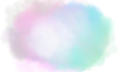 Transparent watercolor texture overlay effect. Paint stain watercolor with grain and noise texture overlay. Grungy watercolor texture smoke dust overlay. Png file