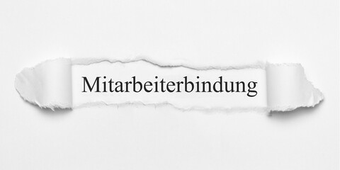 Obraz premium Mitarbeiterbindung