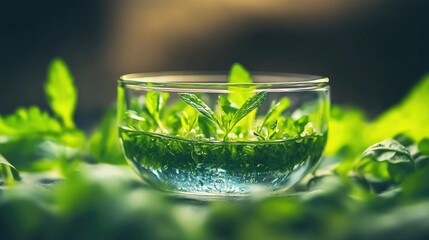 Genetic code streams flowing around a virus model