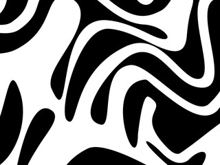 Modern monochrome seamless camouflage pattern. vector background illustration for web, fashion, surface design. Abstract doodle background. Unique background.