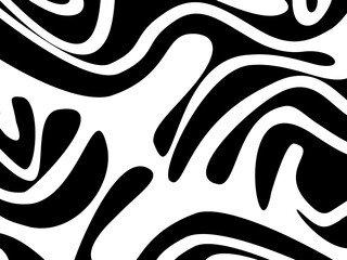 Modern monochrome seamless camouflage pattern. vector background illustration for web, fashion, surface design. Abstract doodle background. Unique background.