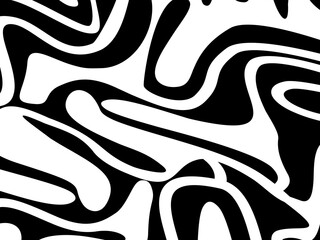 Modern monochrome seamless camouflage pattern. vector background illustration for web, fashion, surface design. Abstract doodle background. Unique background.