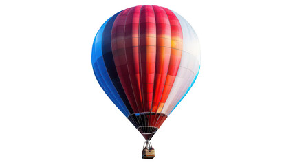 Fototapeta premium Massive stratospheric balloon ,isolated on a pure white background