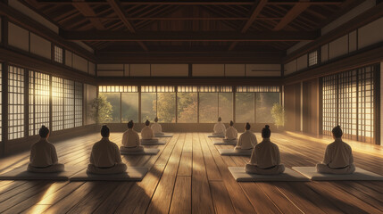 Martial Arts Dojo Seated Session