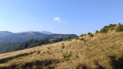 landscape with mountains