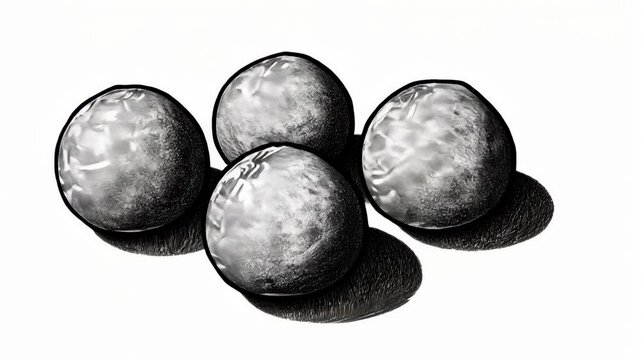 Exploring the intricate craftsmanship of traditional artisan golf balls during a sunny afternoon workshop