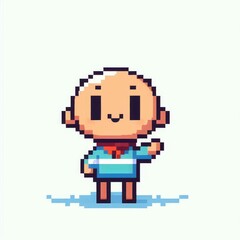 Pixel character
