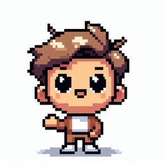 Pixel character
