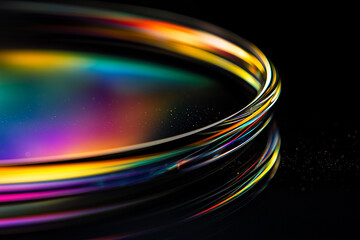 Abstract glass style background
