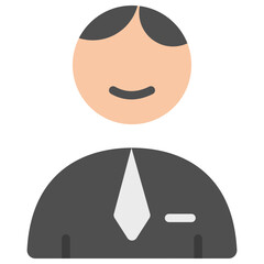 employee flat icon