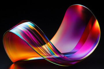 Abstract glass style background