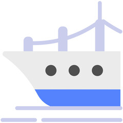 ship flat icon