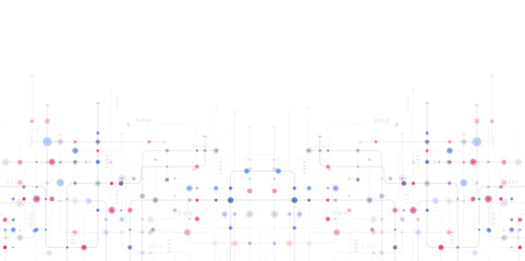 Digital technology background. Concept with technology line. Circuit board background technology
