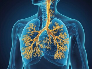 An educational infographic about the symptoms and treatment options for pneumonia.