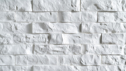 a white brick background