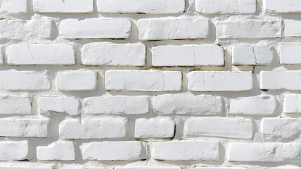 a white brick background