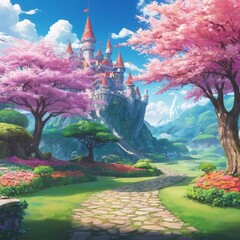 landscape with castle