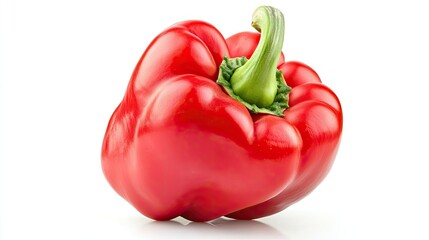 Bell pepper isolated on white background