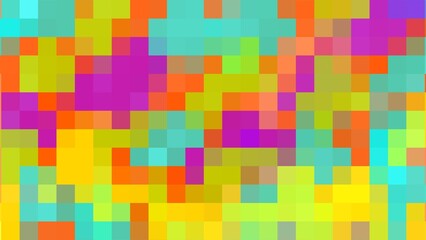 Abstract pixel art background with vibrant colors. Perfect for website design, social media, or digital projects.