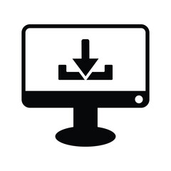 Computer download icon