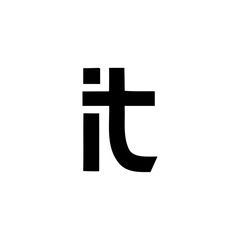 Obraz premium it logo 