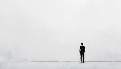 Obraz premium A single word or short phrase in a clean, simple font, placed subtly in the center or corner of the wallpaper