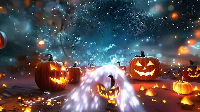 halloween pumpkin background