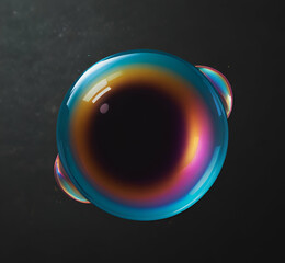 colourful bubble's AI generative
