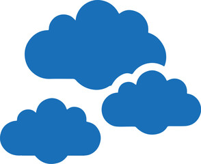 Obraz premium blue sky with clouds