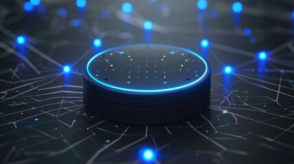 Smart Hub: Centralizes control of multiple smart devices, integrating with different systems and automating actions based on user settings and preferences.
