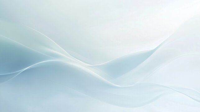 A soft blue background with subtle waves.