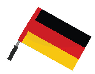 Germany national flag. vector illustration