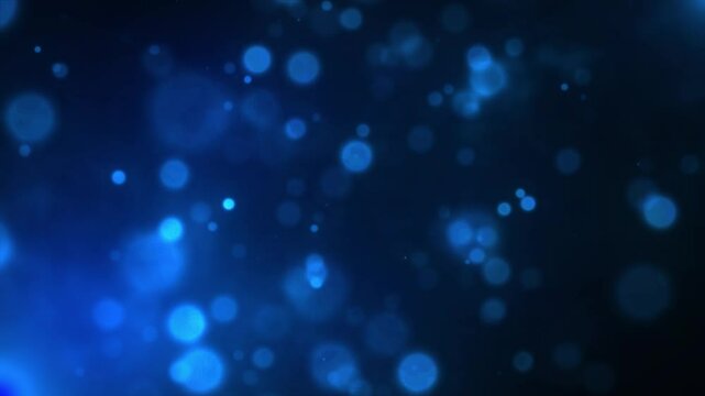 Abstract background made of animated particles