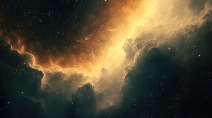 Fototapeta premium Cosmic Nebula