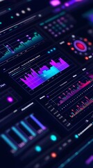 Sophisticated AI Powered Real Time Website Analytics Dashboard with Advanced Data Visualization