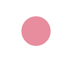 light pink circle vector without background