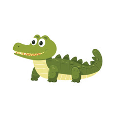 Fototapeta premium cartoon crocodile cartoon