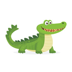Fototapeta premium cartoon crocodile cartoon