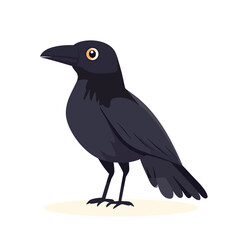 Fototapeta premium crow on a branch