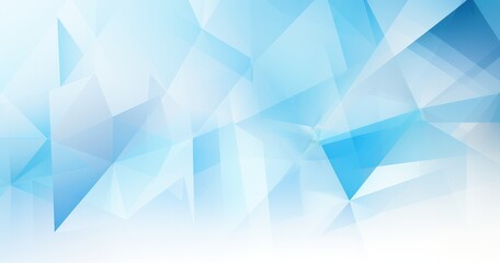 Naklejka premium A modern abstract background featuring geometric shapes in shades of blue, ideal for graphic design projects.