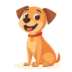 Fototapeta premium dog with bone