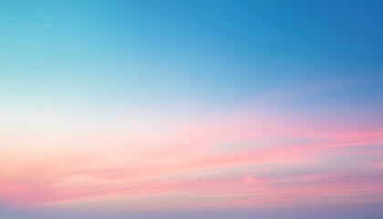 Obraz premium sunset sky with clouds, 