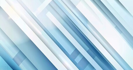Obraz premium A modern abstract design featuring diagonal lines and a cool color palette, ideal for backgrounds or digital graphics.