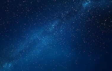 A Stunning Starry Night: Galaxy and Stars in Deep Space