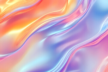 Obraz premium Colorful liquid marble texture background with smooth wavy lines