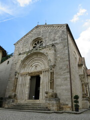 Collegiata dei Santi Quirico e Giulitta, San Quirico d'Orcia, Toscana, Italia