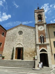 Chiesa della Madonna di Vitaleta, San Quirico d'Orcia, Toscana, Italia