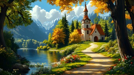 Image lake, another with is of image (code: the try something bled, keywords: wrong there nature, with the water, 15). travel, europe please file format mountain,