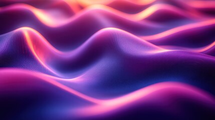 Fototapeta premium Abstract Neon Wave Background